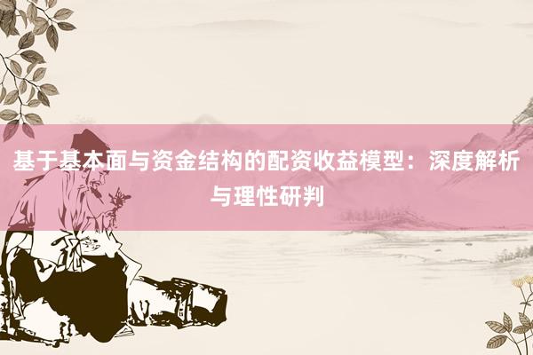 基于基本面与资金结构的配资收益模型：深度解析与理性研判