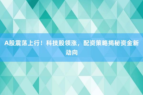A股震荡上行！科技股领涨，配资策略揭秘资金新动向