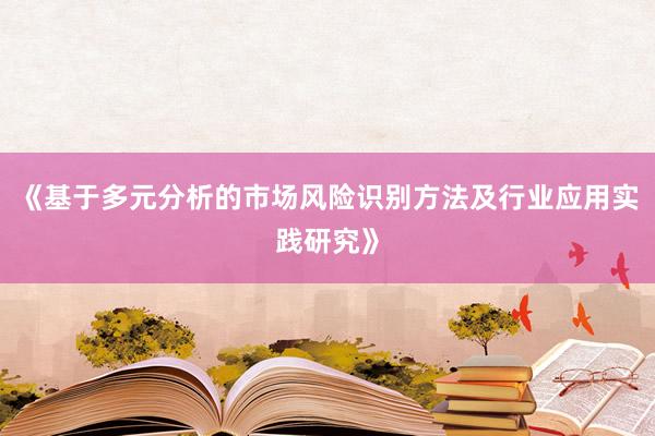《基于多元分析的市场风险识别方法及行业应用实践研究》